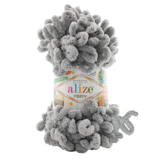 Alize Puffy №302 (100г.) Сірий.