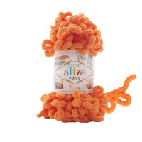 Alize Puffy №336 (500г.) Помаранчевий.