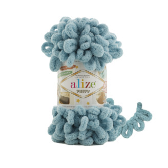 Alize Puffy №414 (100г.) Лазуровий.