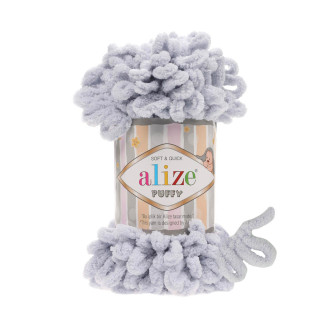 Alize Puffy №416 (100г.) Сірий.