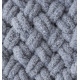 Alize Puffy №428 (100г.) Середньо-сірий.