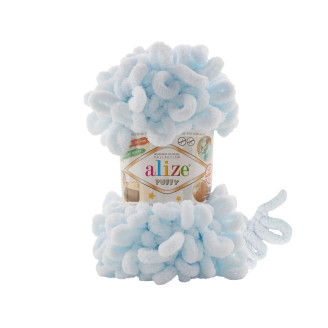 Alize Puffy №730 (500г.) Ніжно-блакитний.