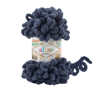 Alize Puffy №900 (100г.) Сіро-синій.
