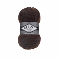 Alize Lana Maxi №26 (500г.) Коричневий.