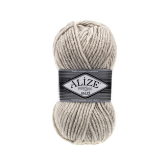 Alize Lana Maxi №152 (500г.) Бежевий меланж.