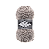 Alize Lana Maxi №207 (100г.) Світло-коричневий.