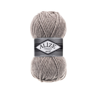 Alize Lana Maxi №207 (100г.) Світло-коричневий.