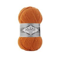 Alize Lana Maxi №225 (500г.) Оранжевий.