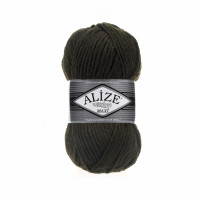 Alize Lana Maxi №241 (100г.) Темно-зелений.