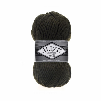 Alize Lana Maxi №241 (500г.) Темно-зелений.