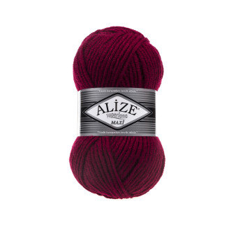 Alize Lana Maxi №390 (500г.) Вишня.