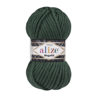 Alize Super Lana Megafil №426 (100г.) Темно-зелений.