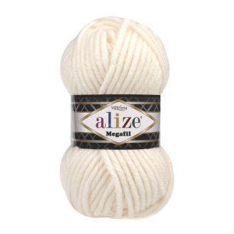 Alize Super Lana Megafil №310 (100г.) Медовий.