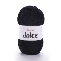 Yarn Art Dolce №742 (100г.) Чорний. Дольче