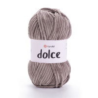 Yarn Art Dolce №754 (100г.) Коричнево-сірий.. Дольче