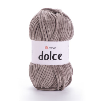Yarn Art Dolce №754 (500г.) Коричнево-сірий. Дольче