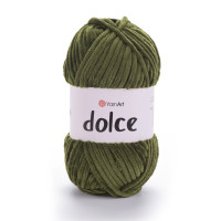 Yarn Art Dolce №772 (500г.) Темно-оливковий. Дольче