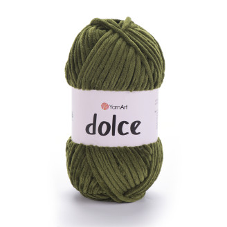 Yarn Art Dolce №772 (500г.) Темно-оливковий. Дольче