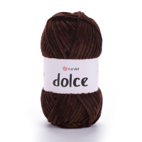 Yarn Art Dolce №775 (100г.) Коричневий. Дольче
