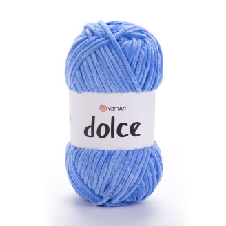 Yarn Art Dolce №777 (100г.) Насичений темно-голубий.  Дольче