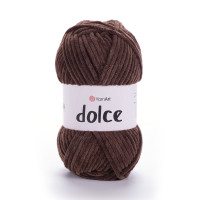 Yarn Art Dolce №791 (100г.) Коричневий. Дольче
