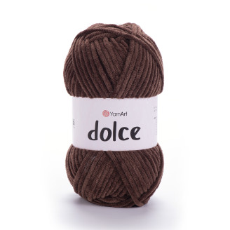 Yarn Art Dolce №791 (100г.) Коричневий. Дольче