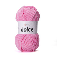 Yarn Art Dolce №858 (100г.) Рожевий. Дольче