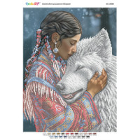 БС-3488 Індіанка та білий вов