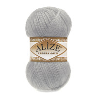 Alize Angora Gold 21 100г.) Сірий