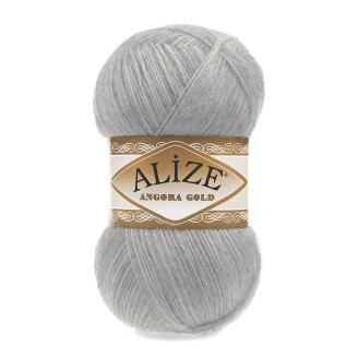 Alize Angora Gold 21 100г.) Сірий