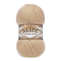 Alize Angora Gold 95 (500г.) Світло-бежевий /Верблюжий