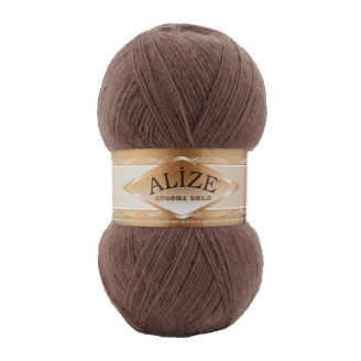 Alize Angora Gold 493 (100г.) Коричневий / Шоколад