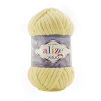 Alize Velluto №13 (500г.) Світло-жовтий