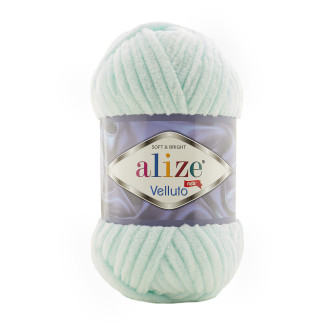 Alize Velluto №15 (500г.) Світла-м'ята