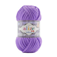 Alize Velluto №43 (500г.) Лавандовий