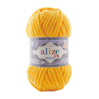 Alize Velluto №216 (100г.) Жовтий