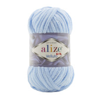 Alize Velluto №218 (500г.) Ніжно-блакитний