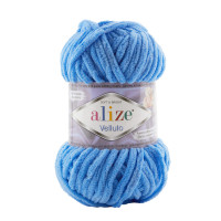 Alize Velluto №289 (100г.) Блакитний