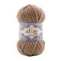 Alize Velluto №329 (500г.) Тютюново-коричневий