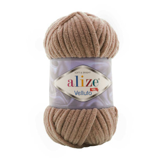 Alize Velluto №329 (500г.) Тютюново-коричневий