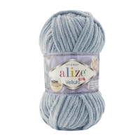 Alize Velluto №428 (100г.) Сірий