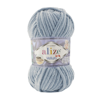 Alize Velluto №428 (500г.) Сірий
