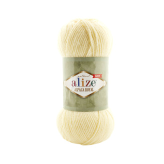 Alize Alpaca Royal №01 (100г.) Кремовий