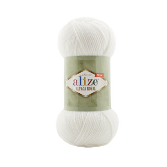 Alize Alpaca Royal №55 (100г.) Білий