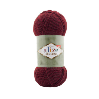 Alize Alpaca Royal №57 (100г.) Бордовий