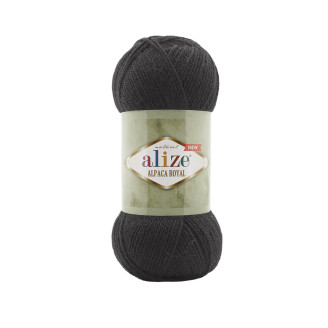 Alize Alpaca Royal №60 (100г.) Чорний