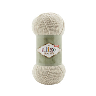 Alize Alpaca Royal №152 (100г.) Бежевий меланж