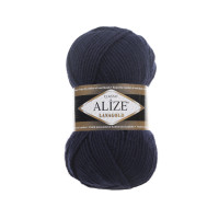 Alize Lana Gold №58 (500г.) Темно-синій