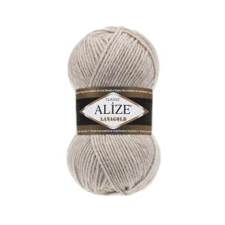 Alize Lana Gold №152 (100г.) Сіро-беживий меланж