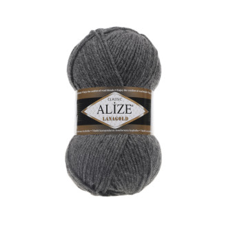 Alize Lana Gold №182 (100г.) Сірий меланж